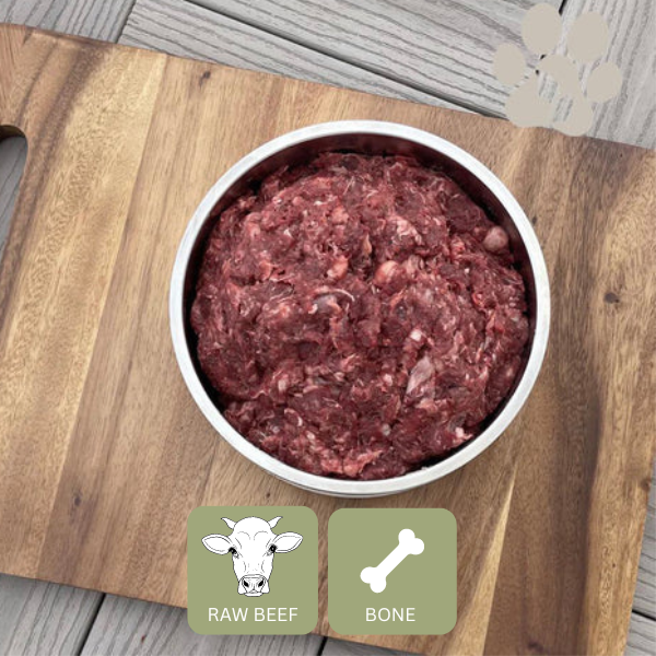 Raw Beef + Ground Bone