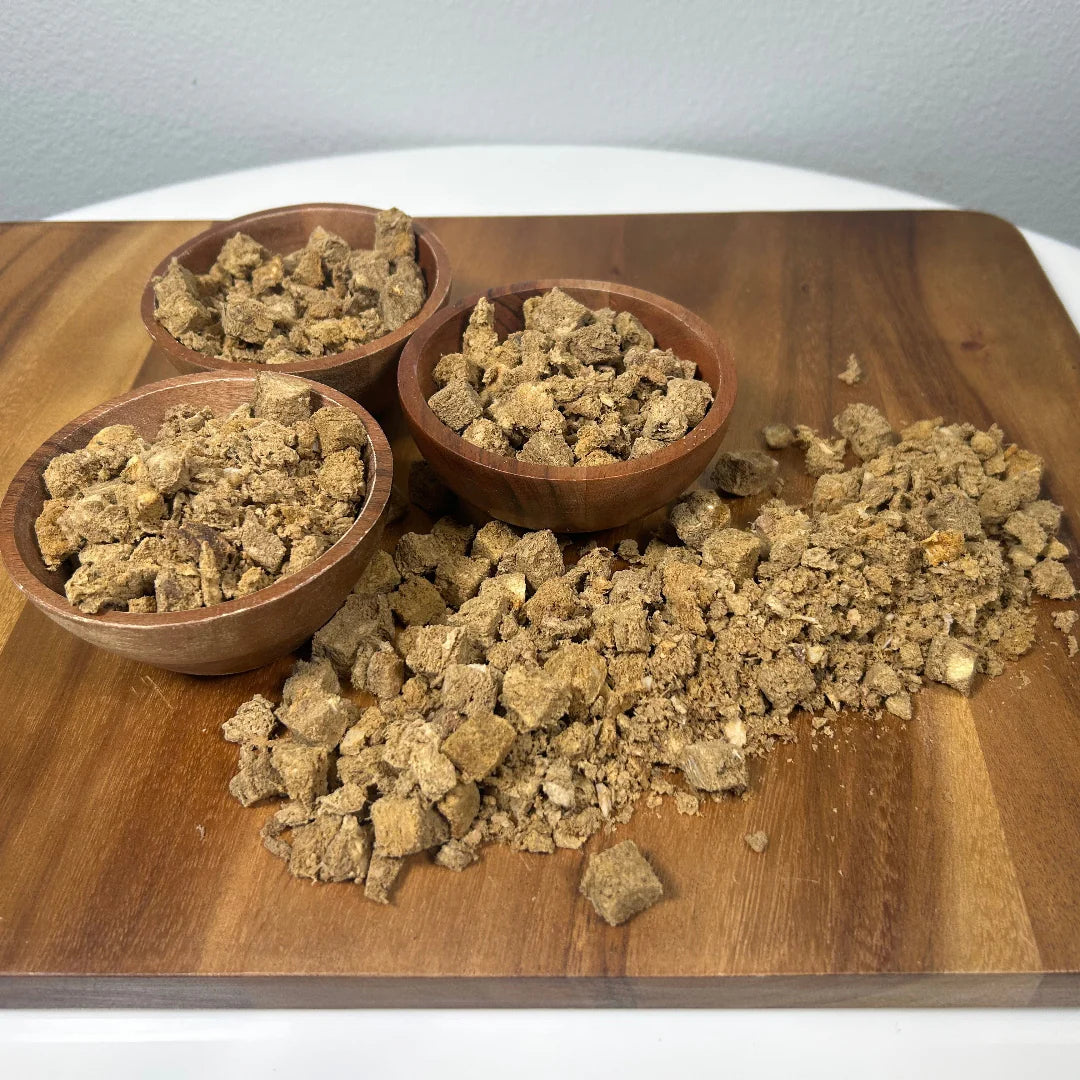 Wagging Tails Wellness: Freeze Dried Beef Organs, & Fish Toppers