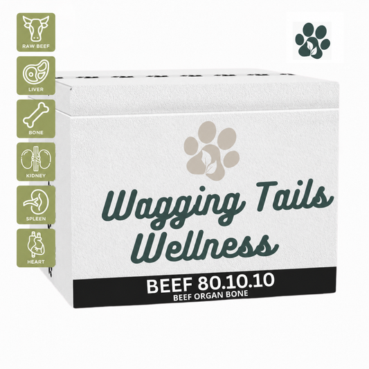 Wagging Tails Wellness' Beef 80.10.10 with Organ and Bone